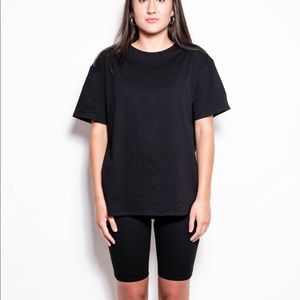 M BOUTIQUE BLACK BIKER SHORTS